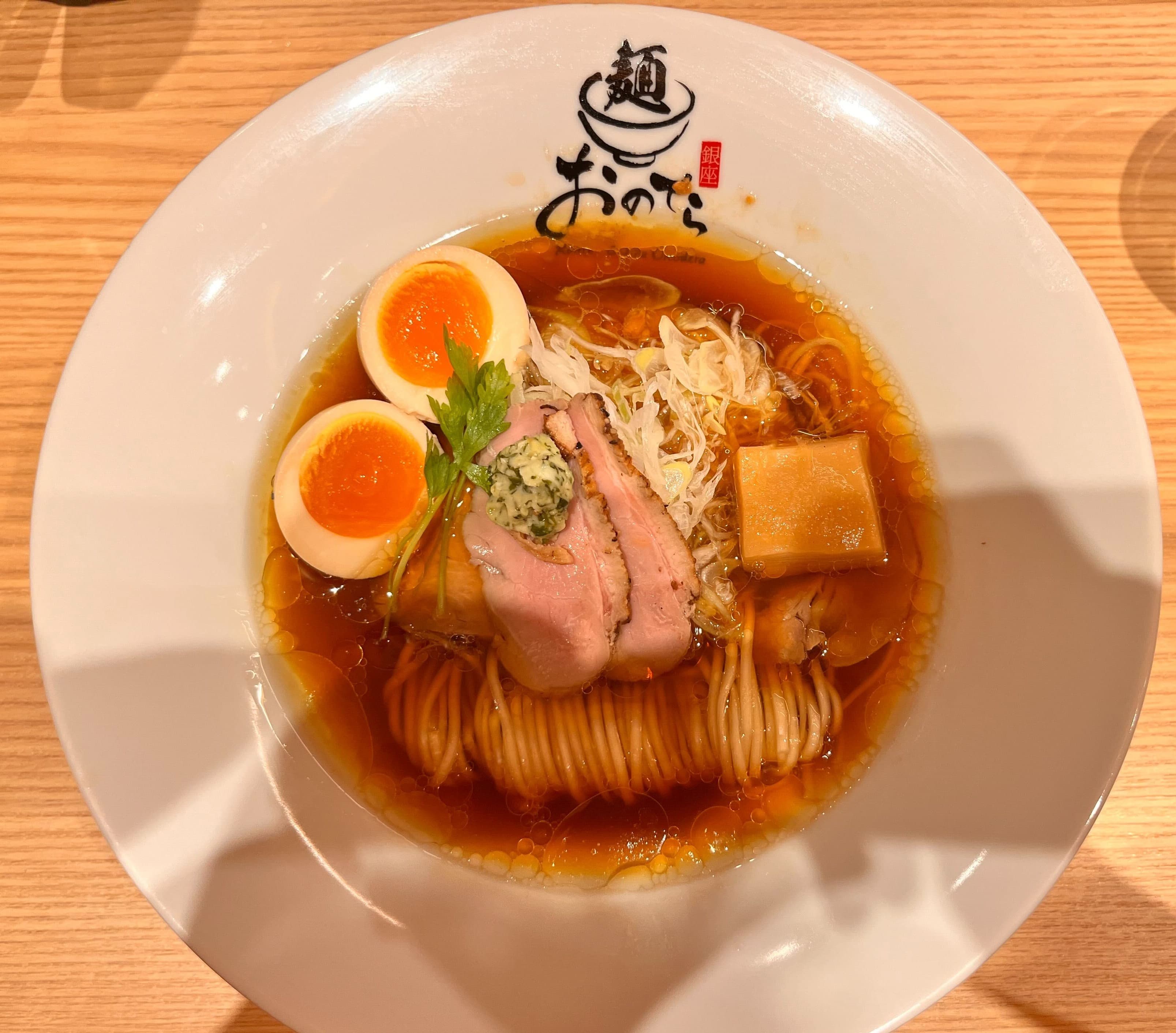 「麺 銀座おのでら 本店」 - ミシュランシェフが魅せる、芸術的なラーメンの世界のメイン画像